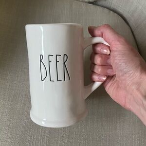 Rae Dunn BEER Stein - Ceramic - 20oz